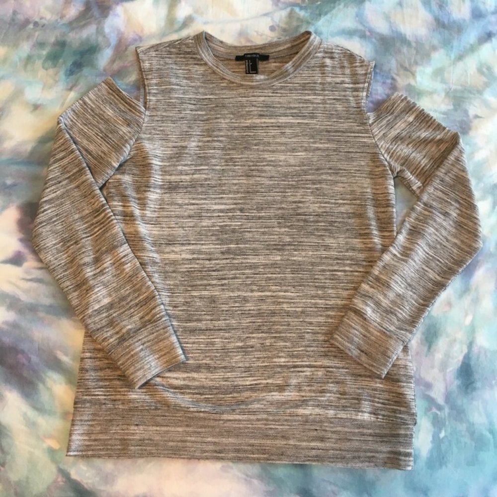 Forever 21 Cold Shoulder Top